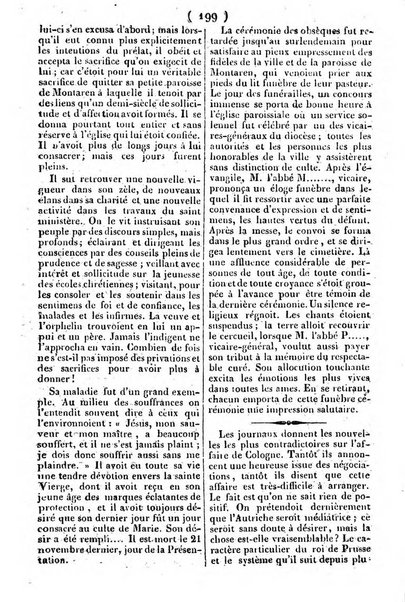 L'ami de la religion journal et revue ecclesiastique, politique et litteraire