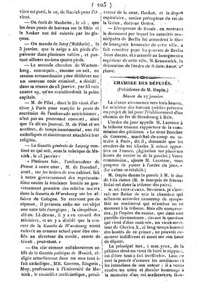 L'ami de la religion journal et revue ecclesiastique, politique et litteraire