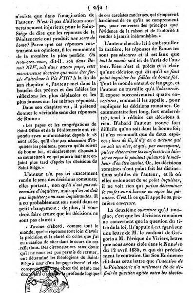 L'ami de la religion journal et revue ecclesiastique, politique et litteraire