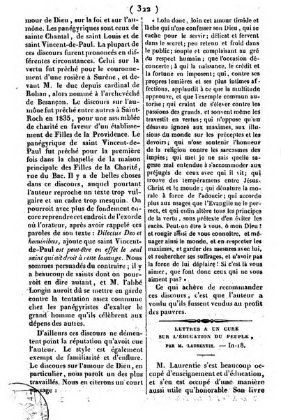 L'ami de la religion journal et revue ecclesiastique, politique et litteraire