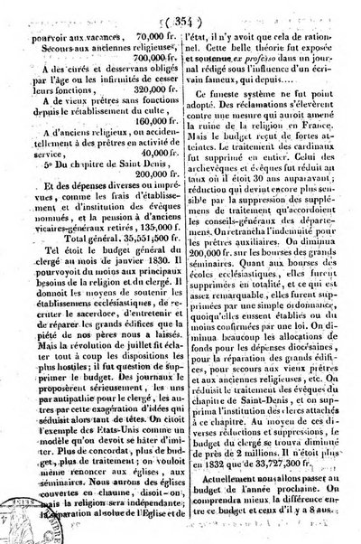 L'ami de la religion journal et revue ecclesiastique, politique et litteraire