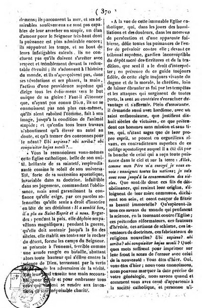 L'ami de la religion journal et revue ecclesiastique, politique et litteraire