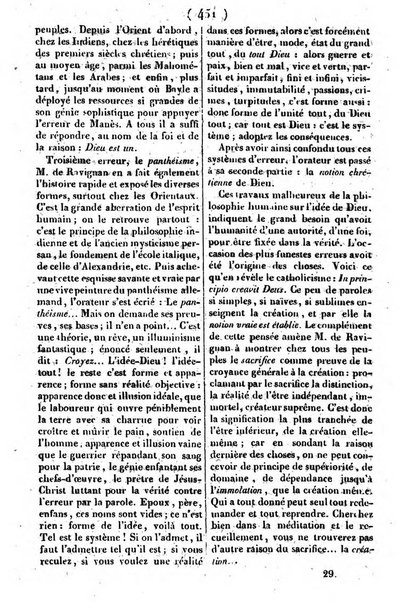 L'ami de la religion journal et revue ecclesiastique, politique et litteraire