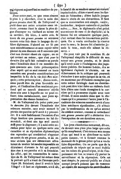 L'ami de la religion journal et revue ecclesiastique, politique et litteraire