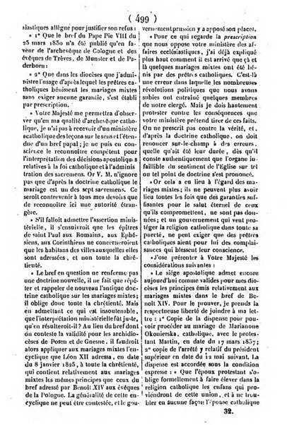 L'ami de la religion journal et revue ecclesiastique, politique et litteraire