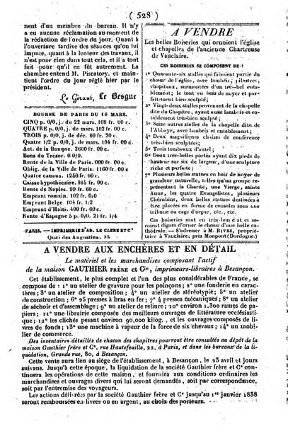 L'ami de la religion journal et revue ecclesiastique, politique et litteraire