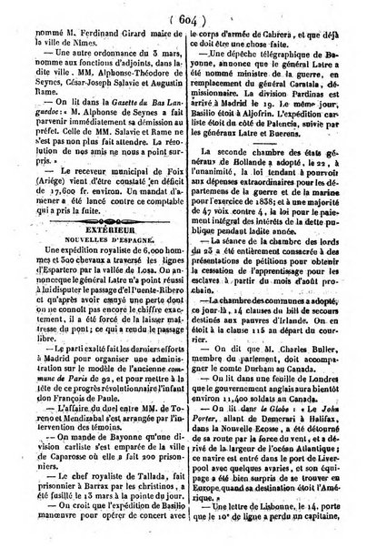 L'ami de la religion journal et revue ecclesiastique, politique et litteraire