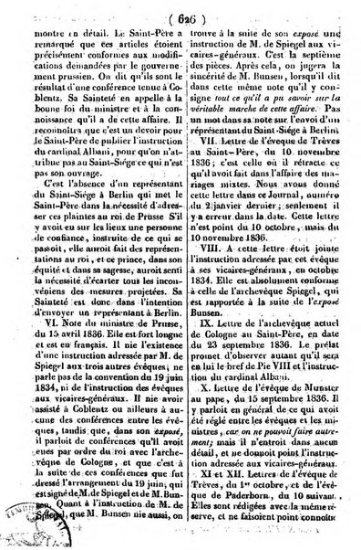 L'ami de la religion journal et revue ecclesiastique, politique et litteraire