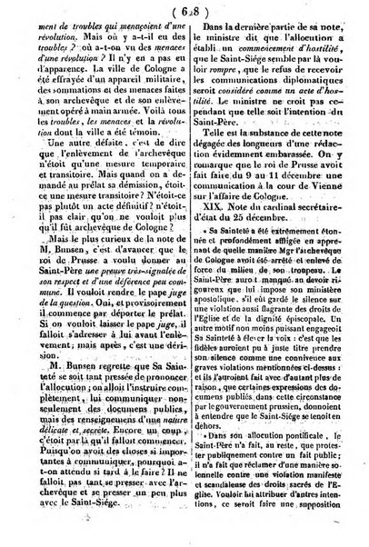 L'ami de la religion journal et revue ecclesiastique, politique et litteraire