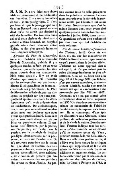 L'ami de la religion journal et revue ecclesiastique, politique et litteraire