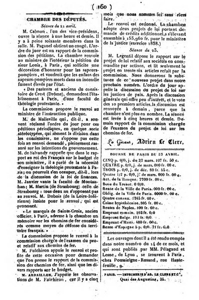 L'ami de la religion journal et revue ecclesiastique, politique et litteraire