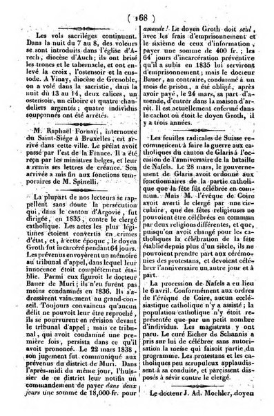 L'ami de la religion journal et revue ecclesiastique, politique et litteraire