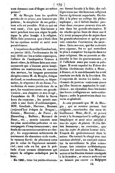 L'ami de la religion journal et revue ecclesiastique, politique et litteraire