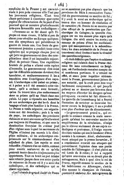 L'ami de la religion journal et revue ecclesiastique, politique et litteraire