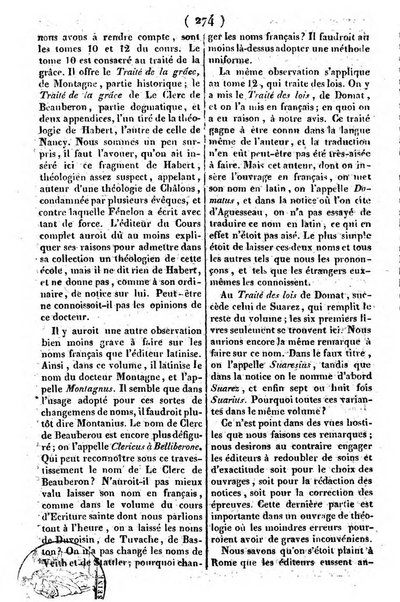 L'ami de la religion journal et revue ecclesiastique, politique et litteraire