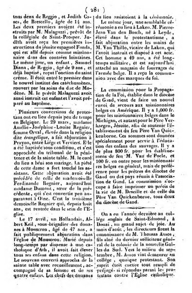 L'ami de la religion journal et revue ecclesiastique, politique et litteraire