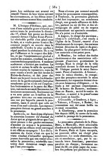 L'ami de la religion journal et revue ecclesiastique, politique et litteraire