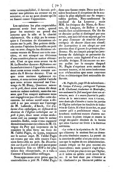 L'ami de la religion journal et revue ecclesiastique, politique et litteraire