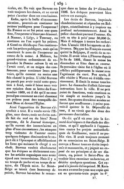 L'ami de la religion journal et revue ecclesiastique, politique et litteraire