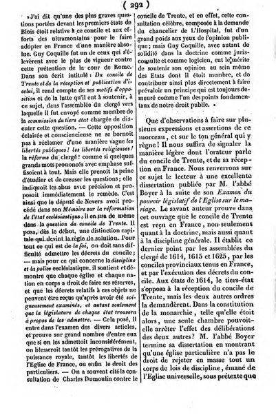 L'ami de la religion journal et revue ecclesiastique, politique et litteraire