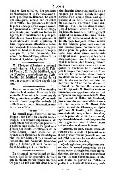 L'ami de la religion journal et revue ecclesiastique, politique et litteraire