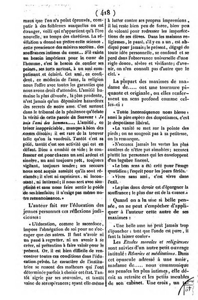 L'ami de la religion journal et revue ecclesiastique, politique et litteraire