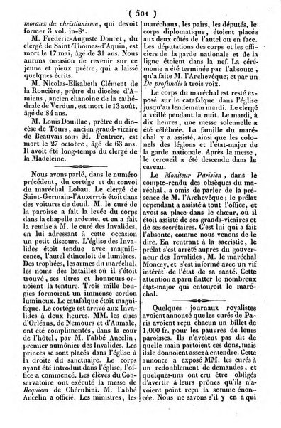 L'ami de la religion journal et revue ecclesiastique, politique et litteraire