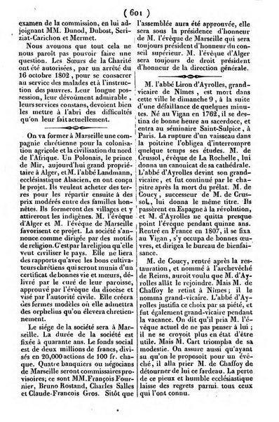 L'ami de la religion journal et revue ecclesiastique, politique et litteraire