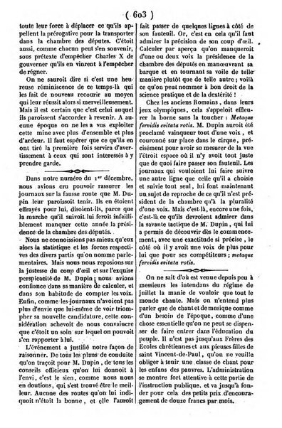 L'ami de la religion journal et revue ecclesiastique, politique et litteraire