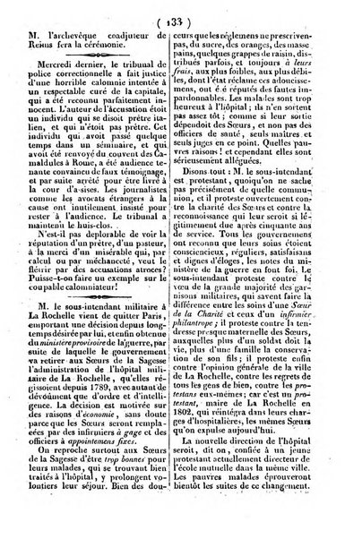 L'ami de la religion journal et revue ecclesiastique, politique et litteraire