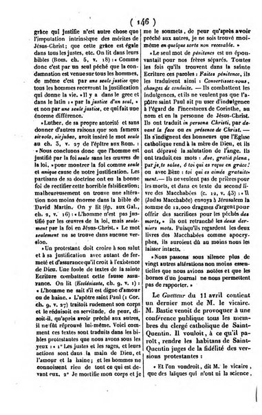 L'ami de la religion journal et revue ecclesiastique, politique et litteraire