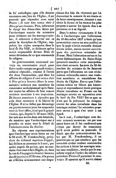 L'ami de la religion journal et revue ecclesiastique, politique et litteraire