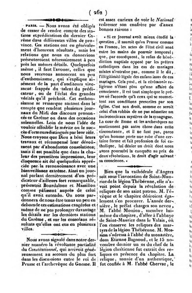 L'ami de la religion journal et revue ecclesiastique, politique et litteraire