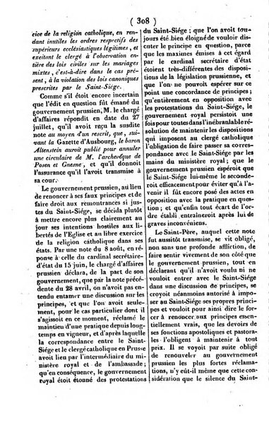 L'ami de la religion journal et revue ecclesiastique, politique et litteraire