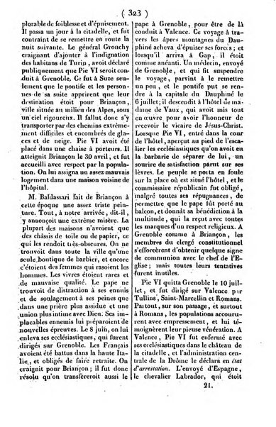 L'ami de la religion journal et revue ecclesiastique, politique et litteraire