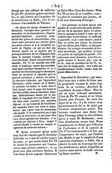 L'ami de la religion journal et revue ecclesiastique, politique et litteraire