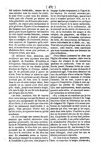 L'ami de la religion journal et revue ecclesiastique, politique et litteraire