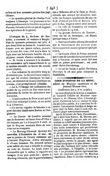 L'ami de la religion journal et revue ecclesiastique, politique et litteraire