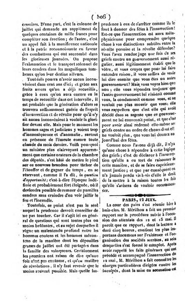 L'ami de la religion journal et revue ecclesiastique, politique et litteraire