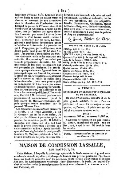 L'ami de la religion journal et revue ecclesiastique, politique et litteraire