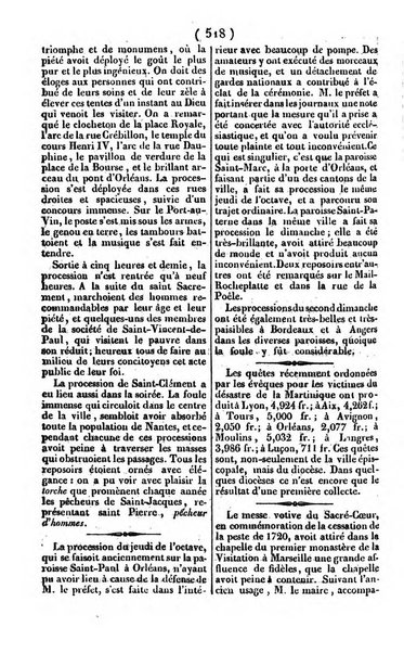 L'ami de la religion journal et revue ecclesiastique, politique et litteraire