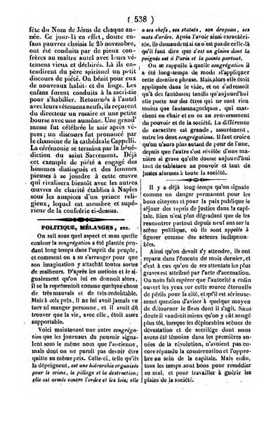 L'ami de la religion journal et revue ecclesiastique, politique et litteraire