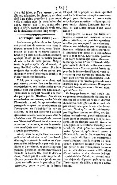 L'ami de la religion journal et revue ecclesiastique, politique et litteraire