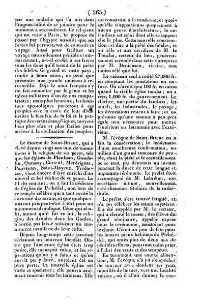 L'ami de la religion journal et revue ecclesiastique, politique et litteraire