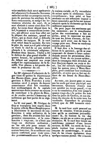 L'ami de la religion journal et revue ecclesiastique, politique et litteraire