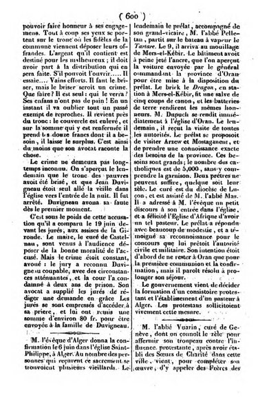 L'ami de la religion journal et revue ecclesiastique, politique et litteraire