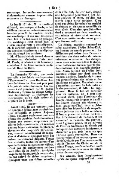 L'ami de la religion journal et revue ecclesiastique, politique et litteraire