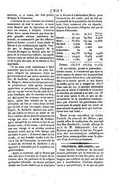 L'ami de la religion journal et revue ecclesiastique, politique et litteraire