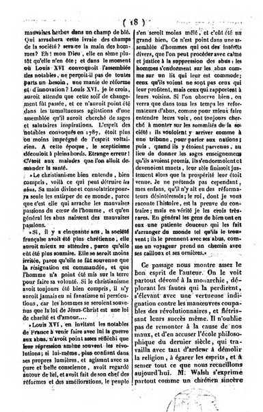 L'ami de la religion journal et revue ecclesiastique, politique et litteraire