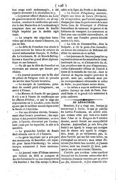 L'ami de la religion journal et revue ecclesiastique, politique et litteraire